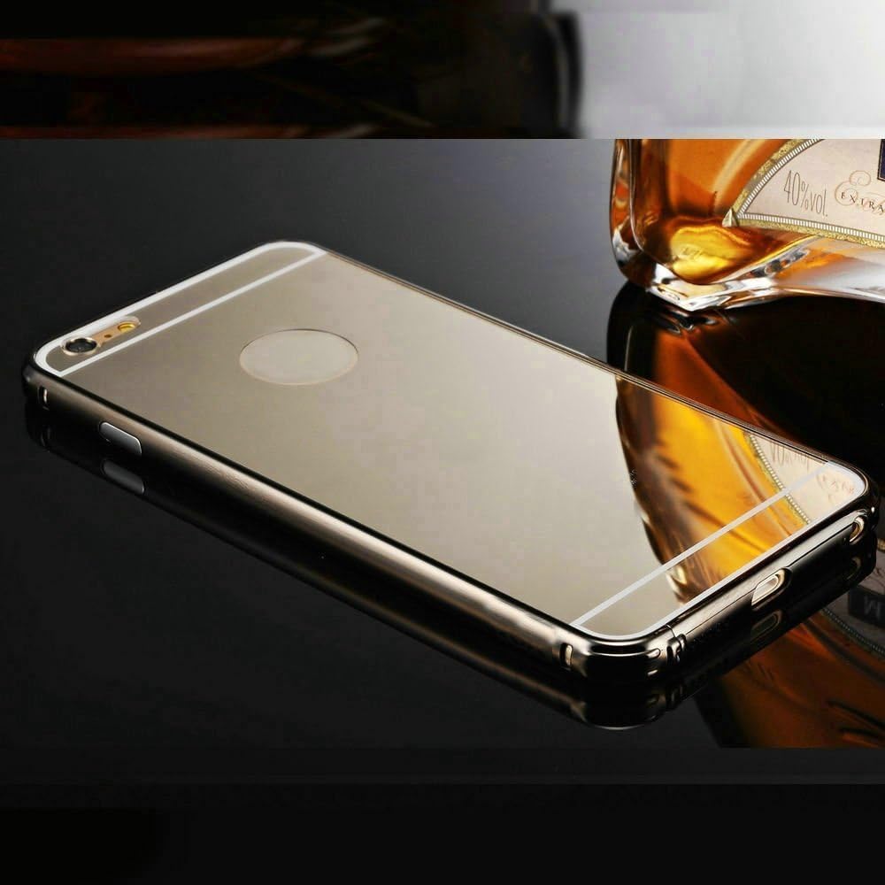 iPhone 6S Plus Case,VeKite(TM) Luxury Aluminum Ultra-thin Mirror Metal Case Cover for Apple iPhone 6S Plus 5.5inch, Grey