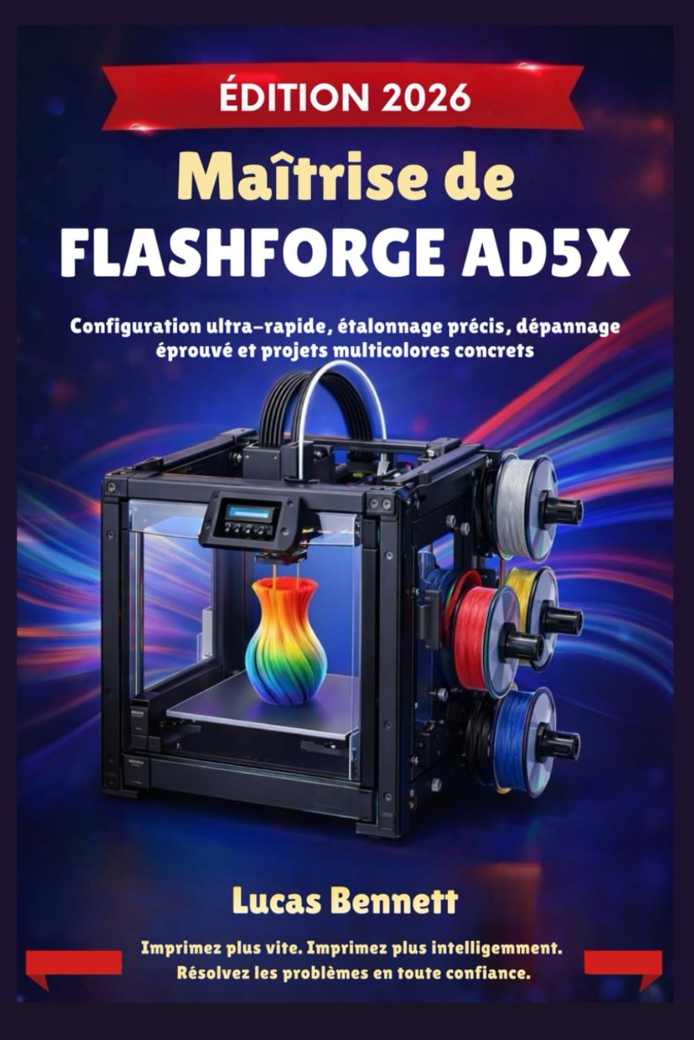 Maîtrise de FLASHFORGE AD5X: Configuration ultra-rapide, étalonnage précis, dépannage éprouvé et projets multicolores concrets