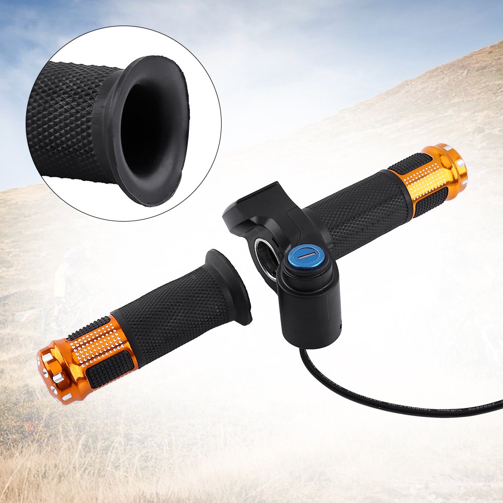 Poignée D'accélérateur Universelle Pour Moto - Kit Avec Câble - Guidon 22mm