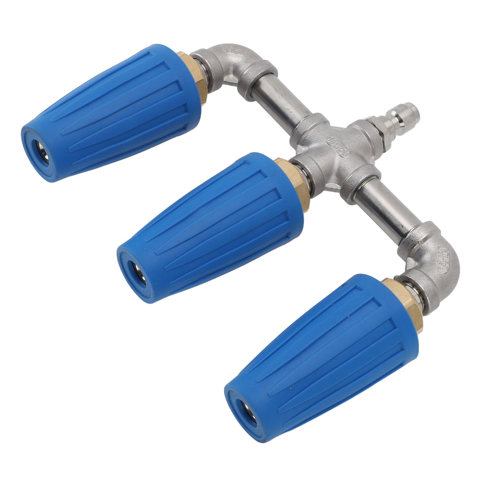 Generic Ugello Triplo da 4000 Psi Installazione Facile Ugello Rotante per Idropulitrice per Auto da Giardino