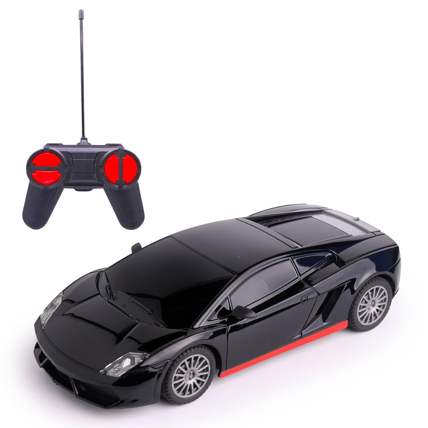 Remote Control Car for Kids |Rechargeable High Speed RC Car with Lithium Battery |Type-C Charging |LED Headlights |Black-picture-22
