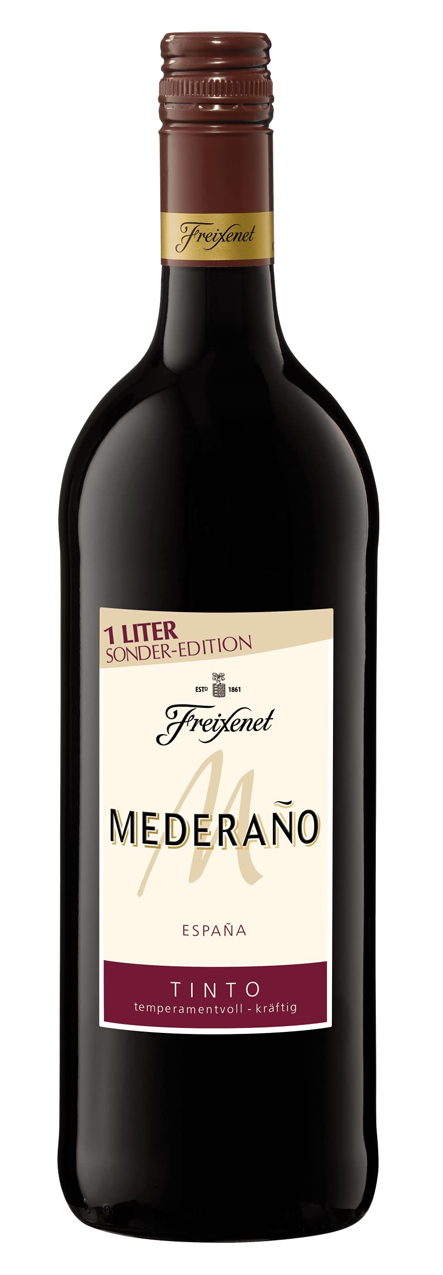 Probierpaket aus 9 Flaschen Mederaño1 l Sonder-Edition (9 x 1l) - bestehend aus 3 x 1l Mederaño Blanco, 3 x 1l Mederaño Rosado, 3 x 1l Mederaño Tinto, Spanischer Wein