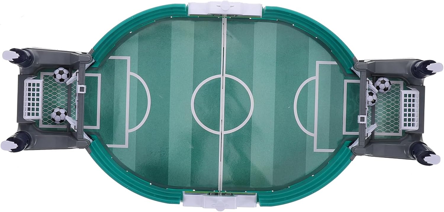 VANZACK 1set Boy Girl's Tabletop Soccer Game Set Interactive Mini Foosball for Family Fun and Skill Development Upgraded Version Balls for Parent-boy Girl Engagement and Indoor Play