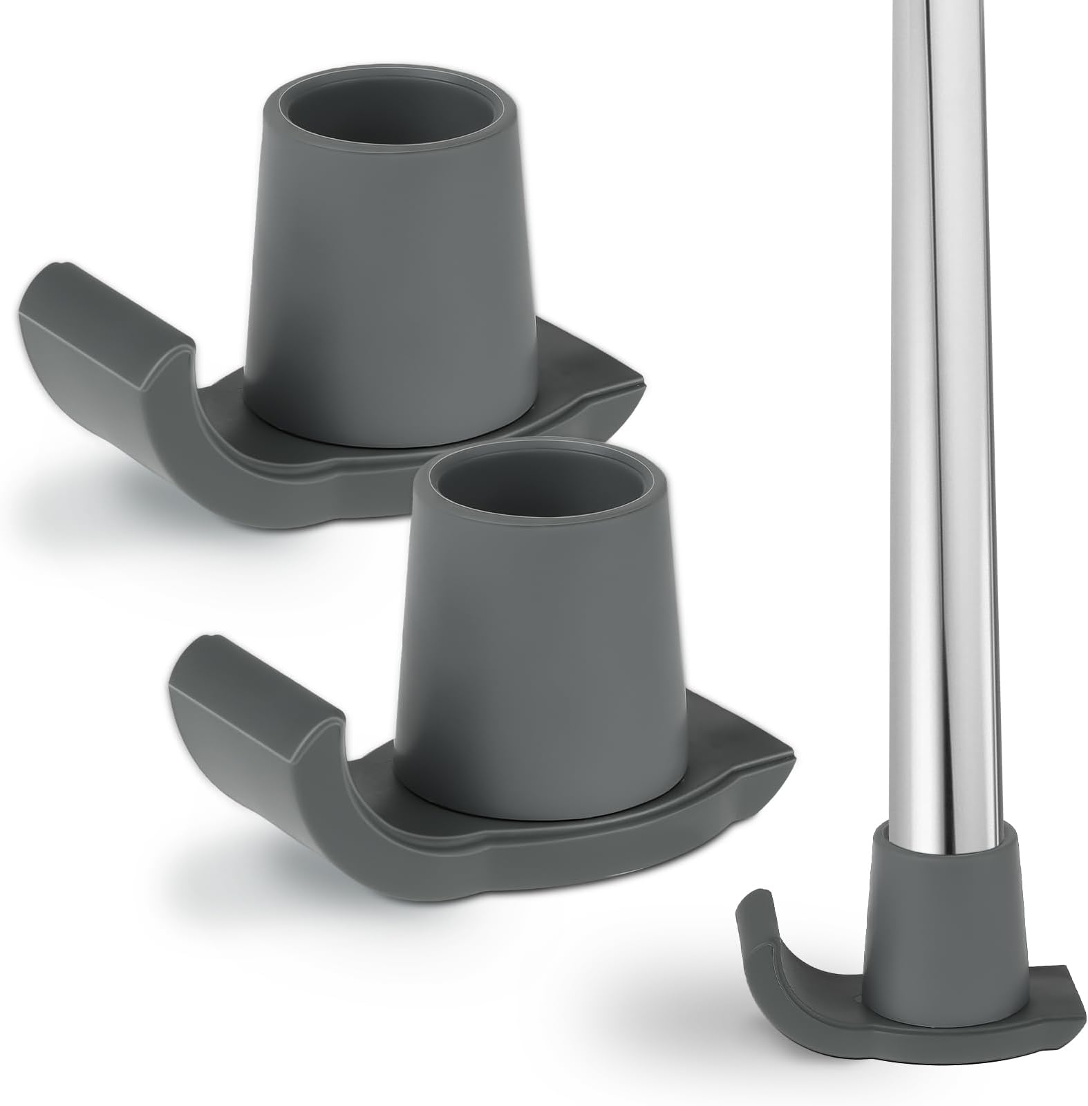 Abeillo 28 mm Zimmer Walking Frame, Heavy Duty Walker Skis Glides Replacement, Walker Assist Zimmer Frame Accessories (2 Pcs)