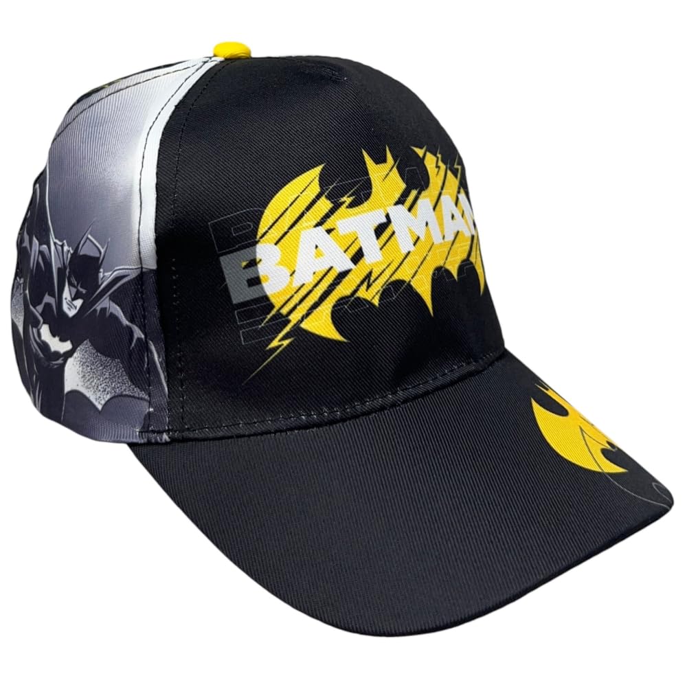 Cappello con Visiera da Ragazzo Bambino Berretto da Baseball Regolabile Batman