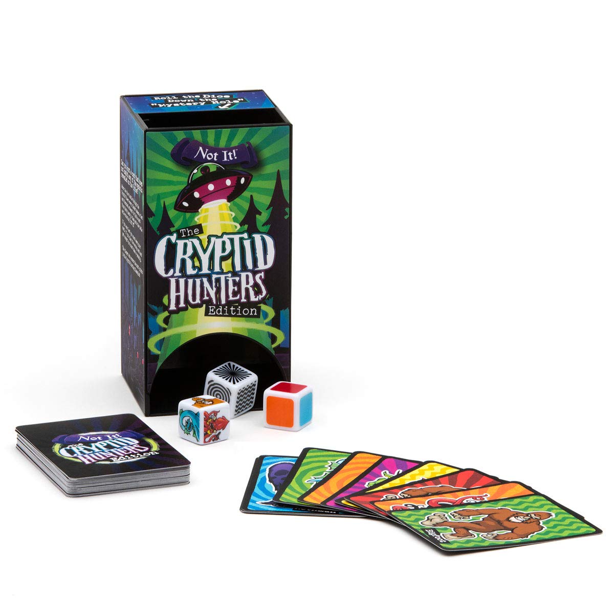 Amazon.com: The Good Game Not It! Cryptid Hunters Edition Multi 2+ Player  High Speed Game - Spot The Card - Fun Interactive Game For Camping,  Bachelorette Parties, College, Birthdays, Family Game Nights
