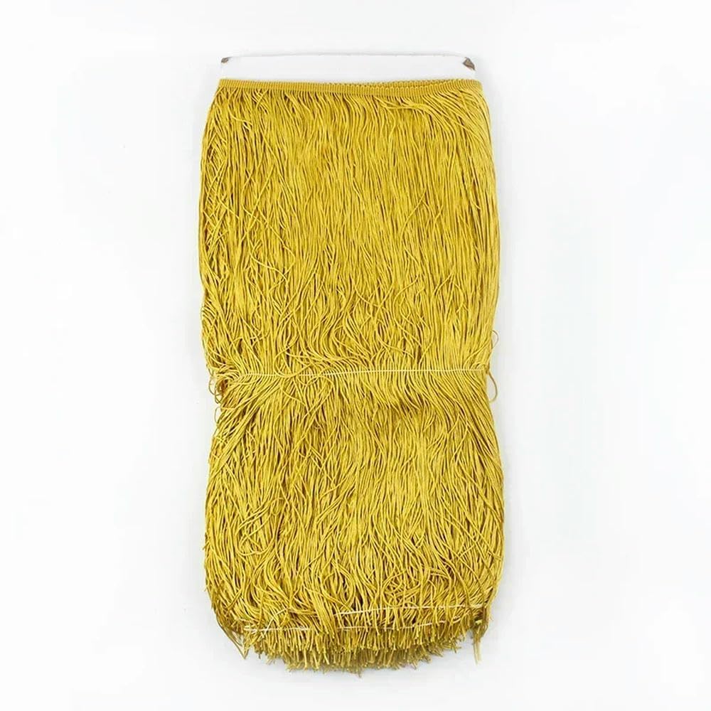 VIXDA 5Meters 100cm Long Fringes Lace Tassel Trim Latin Dance Curtain Trimming Sewing Decoration Tassels Fringe Ribbon