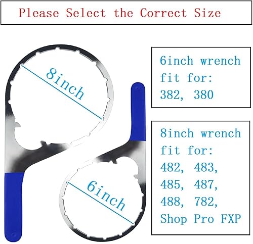 Miniatura 2 de Llave de tapa de ventilación para Davco Fuel Pro 482017 de 8 pulgadas para Davco Fuel Pro 482, 483, 485, 487, 488, 782 y Shop Pro FXP, llave