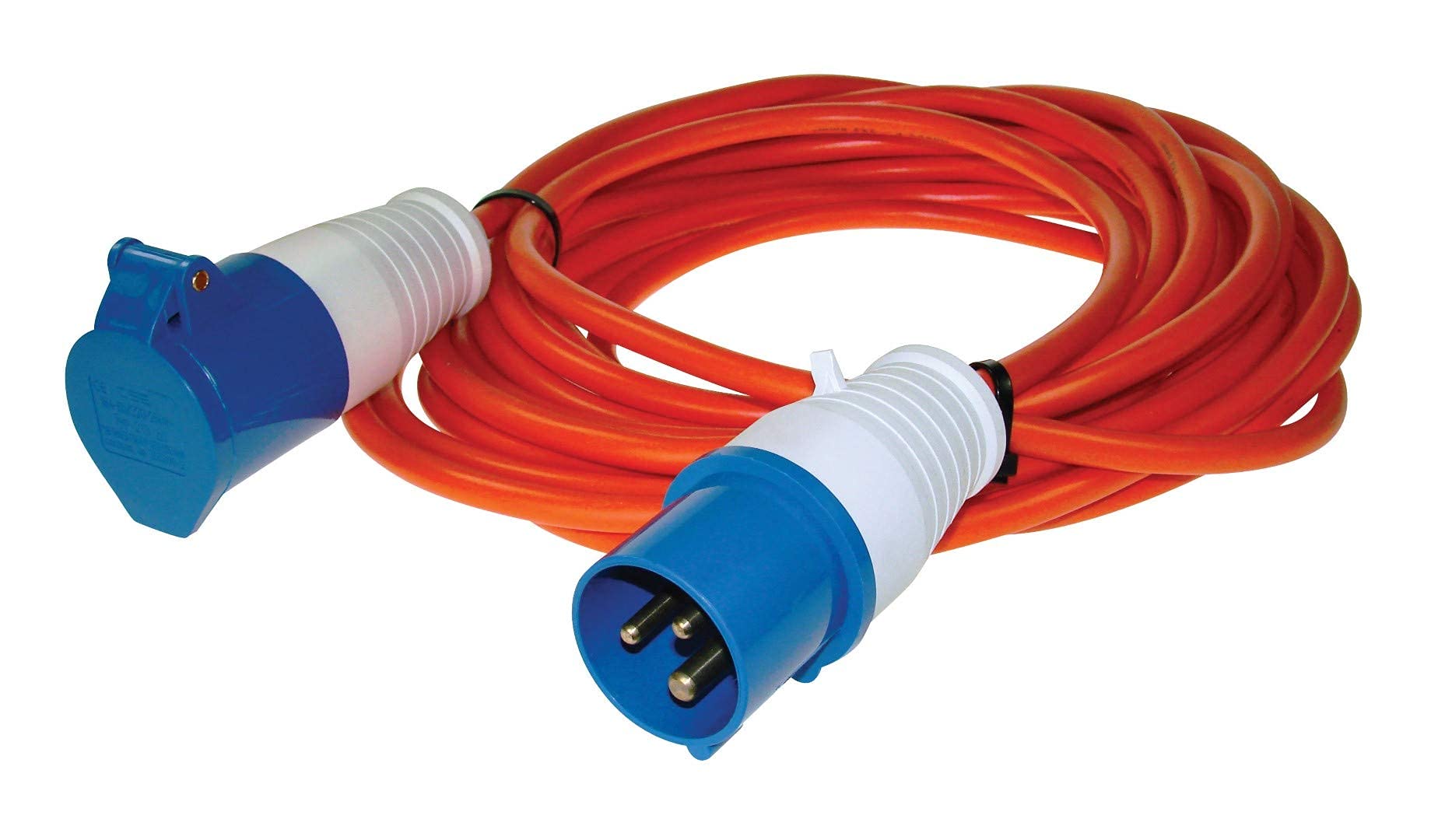 BITS4REASONS MAYPOLE NEW MODEL MP377 230V 25M HIGH SPECIFICATION CARAVAN SITE EXTENSION LEAD - NCC (NATIONAL CARAVAN COUNCIL) APPROVED 2.5MM CABLE