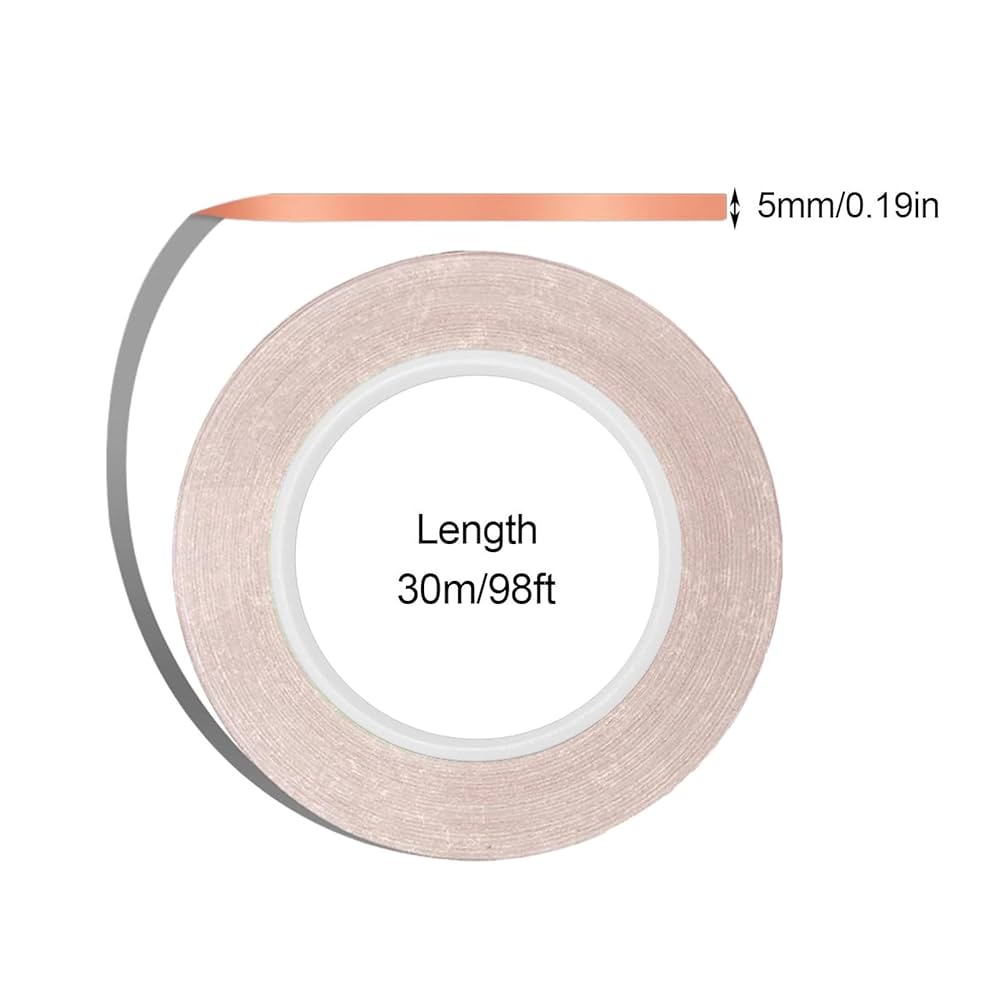 エドコ製銅テープ ２巻 1/4 ブラックバック 新品未使用品 ステンドグラス用 1/4BB 3200+税 EDCO エドコ (ブラックバック) コパーテープ 幅
