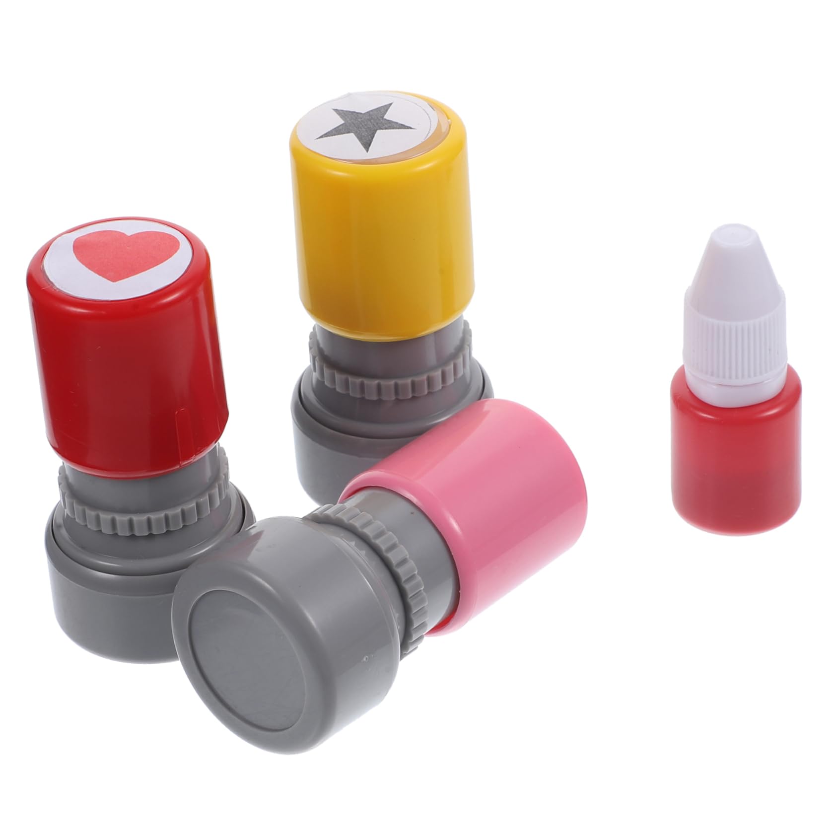 MAGICLULU 9pezzi Timbri Educativi Per Insegnanti Timbri Per Compiti e Osservazioni Forniture Scolastiche Colorate e Divertenti Per Apprendimento Dei