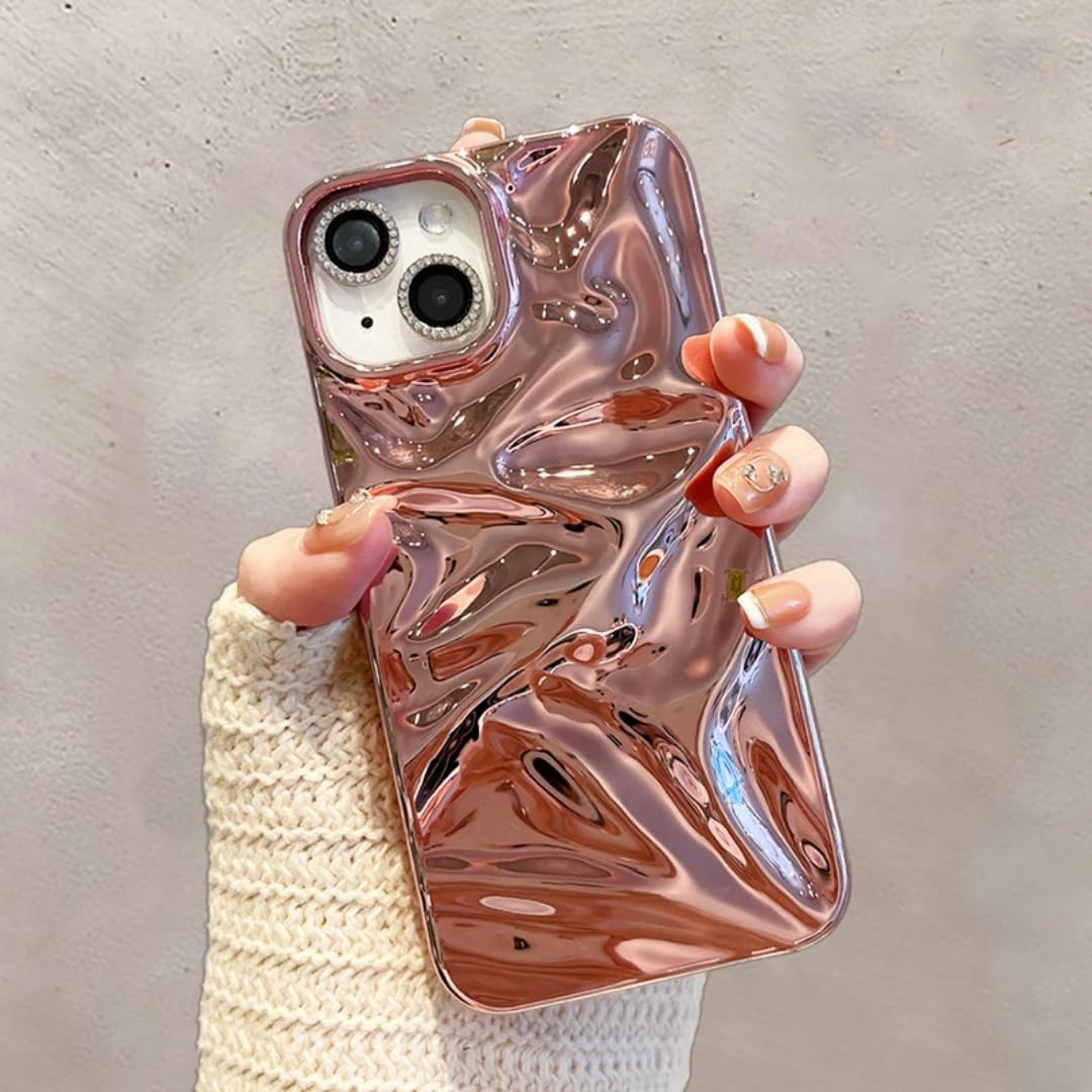 Coque Brillante à Motif Rose iPhone 13 Idéale pour Vos Sorties Chic - 6