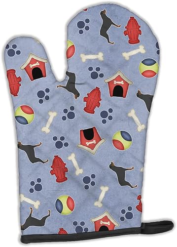 Vista 68 de Caroline's Treasures BB4904OVMT Christmas Siberian Husky Oven Mitt Heat Resistant Thick Oven Mitt for Hot Pans and Oven, Kitchen Mitt Protect Hands