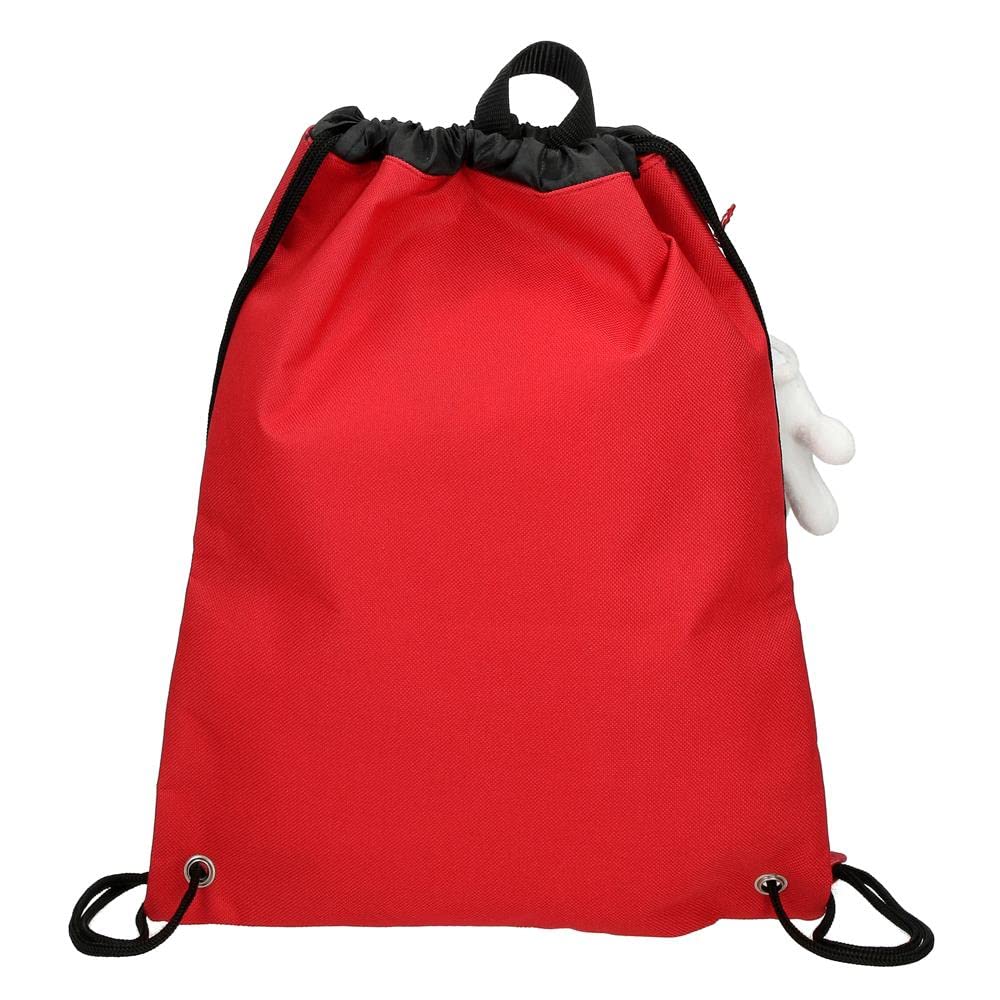Disney Niños Equipaje- Bolsa de Mensajero, Rojo, Talla única