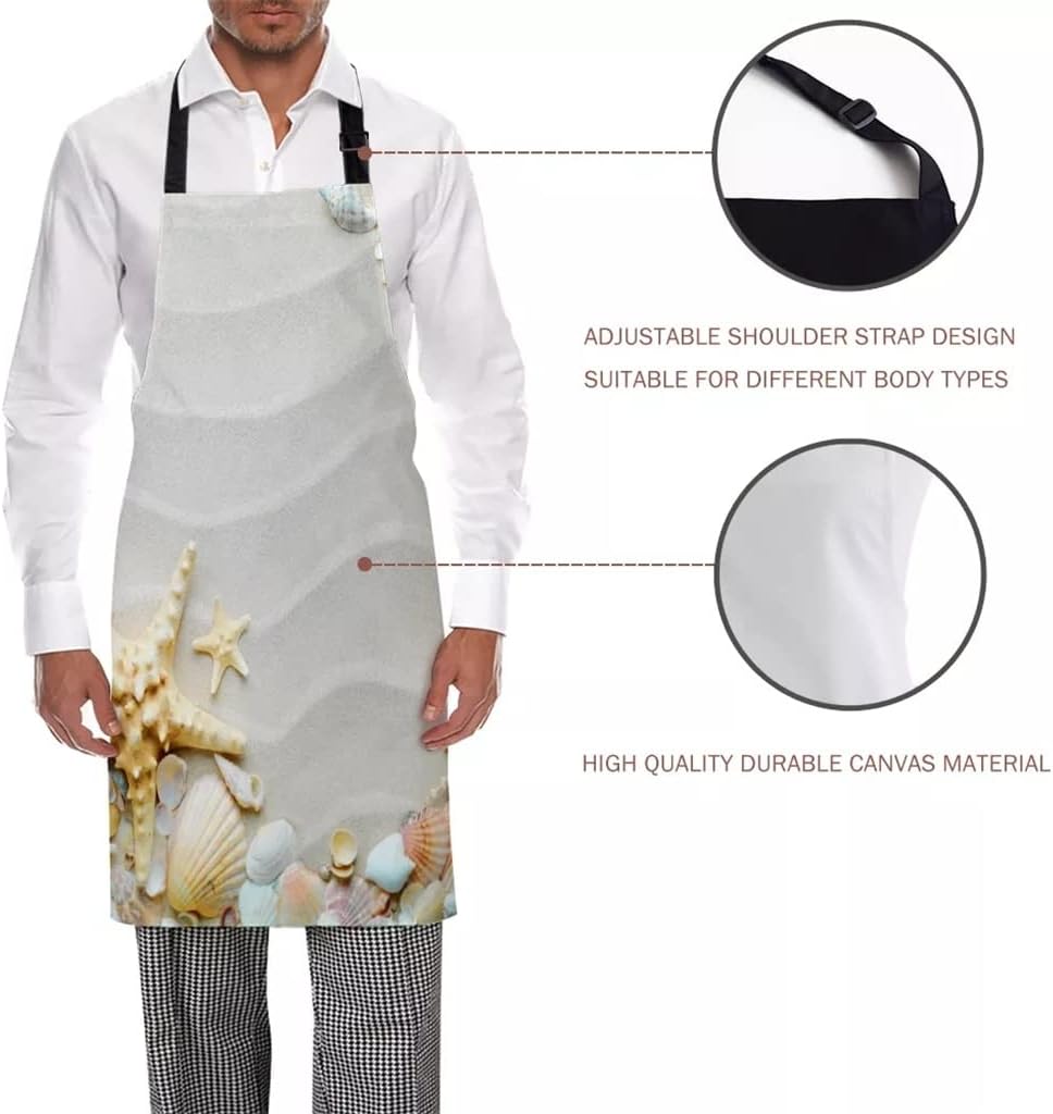 Kitchen Nail Shop Apron for Women Men Kids Aprons Dinner Party Cooking Baking Accessories