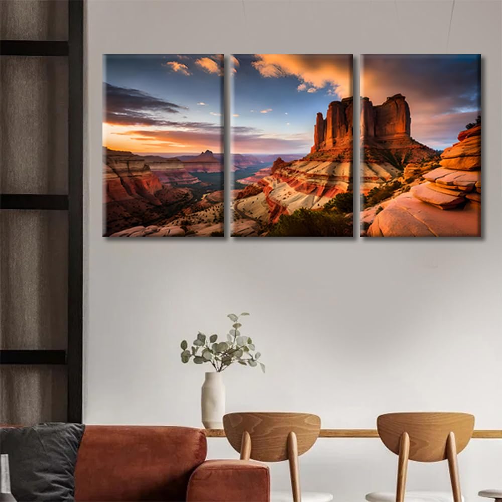 Amazon.co.jp: アリゾナ州セドナの大聖堂の岩 自然の風景画 ウォール