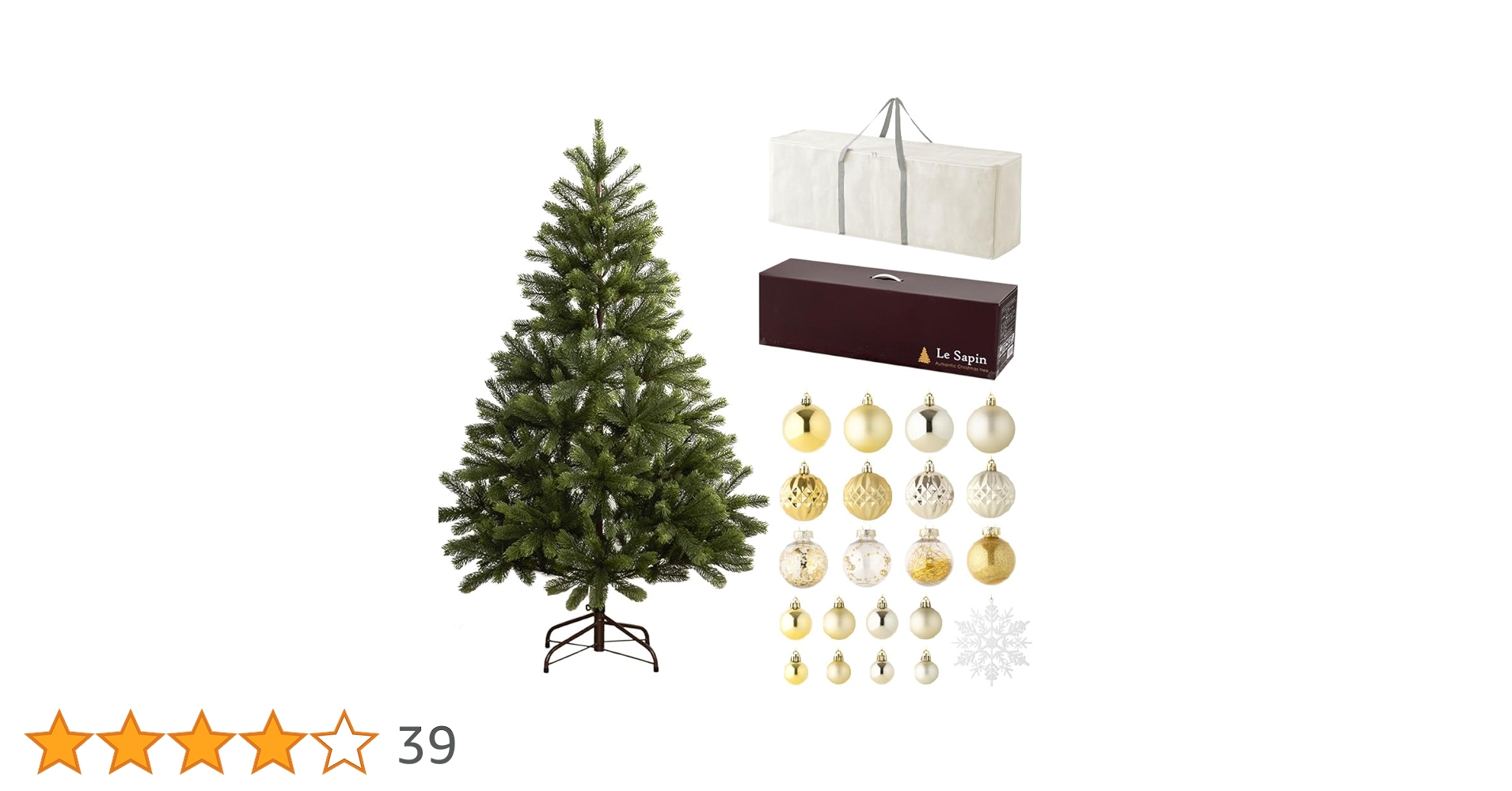 Amazon.co.jp: Le Sapin クリスマスツリー 葉が落ちにくい 収納箱付き Amazon.co.jp: Le Sapin クリスマスツリー 葉が落ちにくい 収納箱付き
