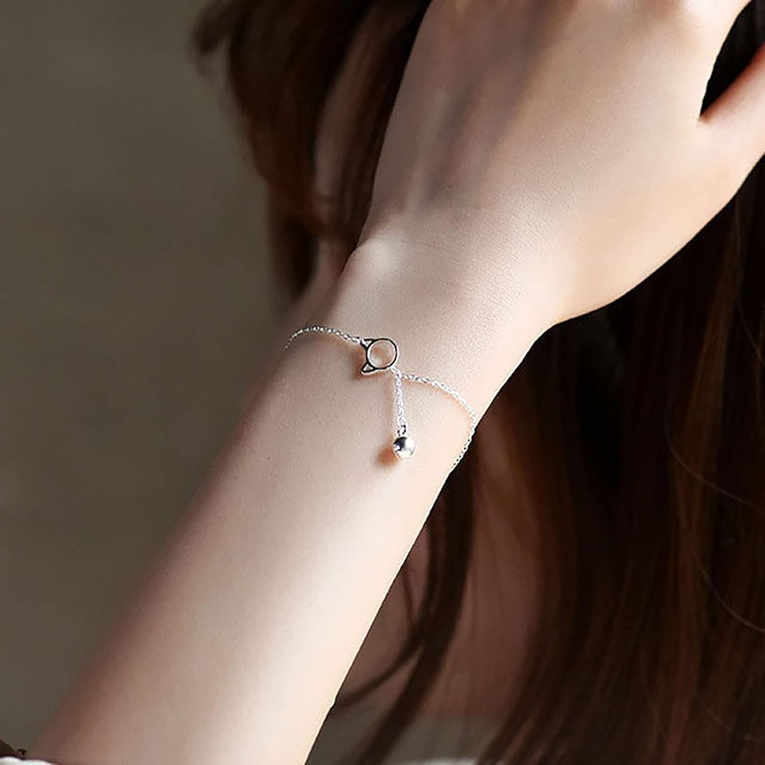 Charm Womens Bracelet Jewelry Bracelet Gift Bangle Adjustable Silver Fashion Womens Statement Necklace (C, One Size) : Clothing, Shoes & Jewelry