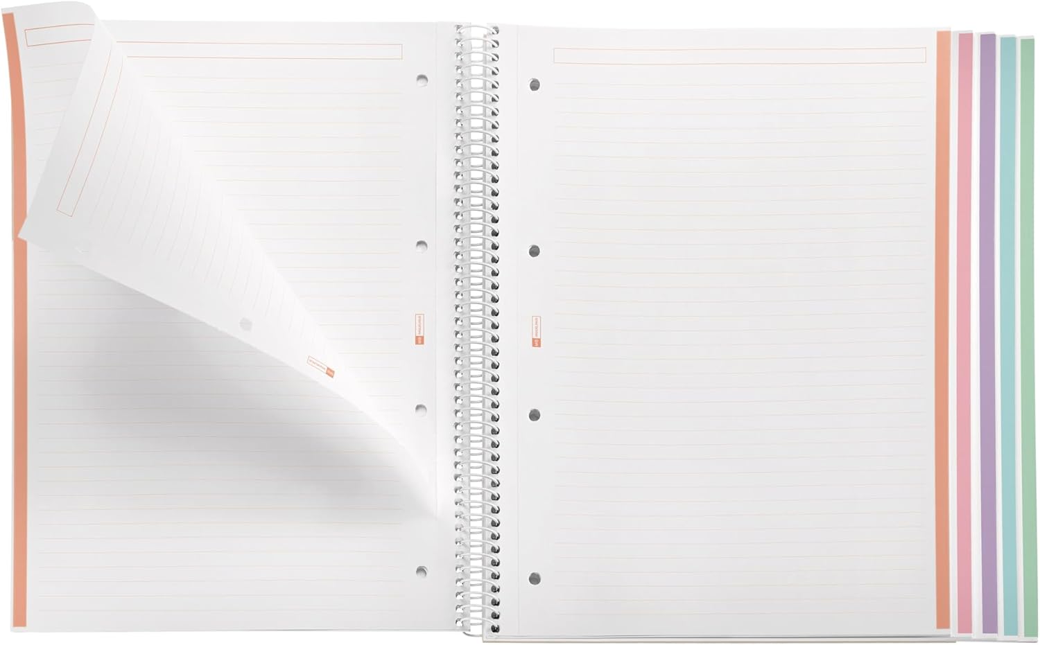 Miquelrius A4 Emotions Spiral Notebook A4 pink