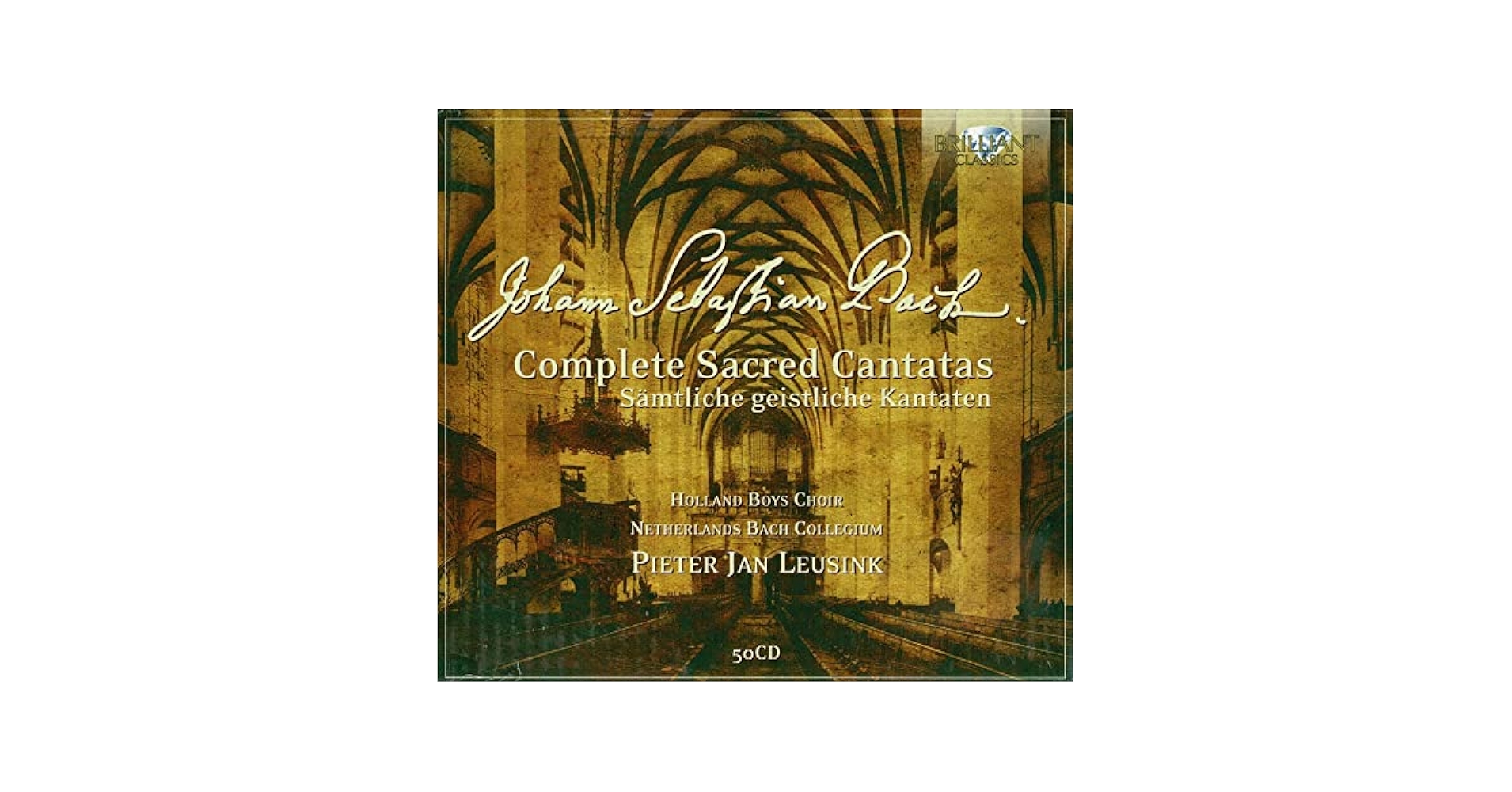 ルーシンク＆ネーデルランド・バッハ・コレギウム、オランダ少年合唱団（５０ＣＤ） Amazon.co.jp: 教会カンタータ全集 ルーシンク＆ネーデルランド