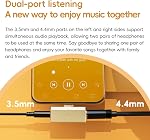 FiiO/Snowsky Tiny portable DAC & Amplificateur d'écouteurs, Hi-Res USB DAC, PEQ Tuning de précision, PCM 384kHz/DSD256 Décodage, App/Contrôle Web, Boîtier en métal durable (Tiny B Noir)