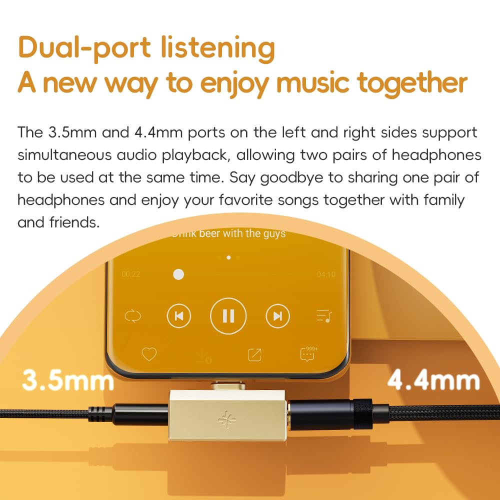 FiiO /Snowsky Tiny DAC portable et amplificateur de casque, DAC USB haute résolution, réglage de précision PEQ, décodage PCM 384 kHz/DSD256, contrôle d'application/Web, boîtier en métal durable