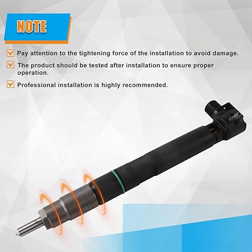 Miniatura 7 de 4 inyectores de combustible de repuesto para Bobcat S450 S510 S550 S570 S590 S595 S630 S650 T450 T550 T590 T595 T630 T650 y Doosan D18 D24 Motores