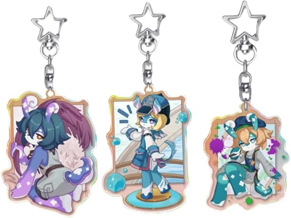 Amazon.co.jp: [HAIRXR] 原神 キーホルダー メリュジーヌ キー