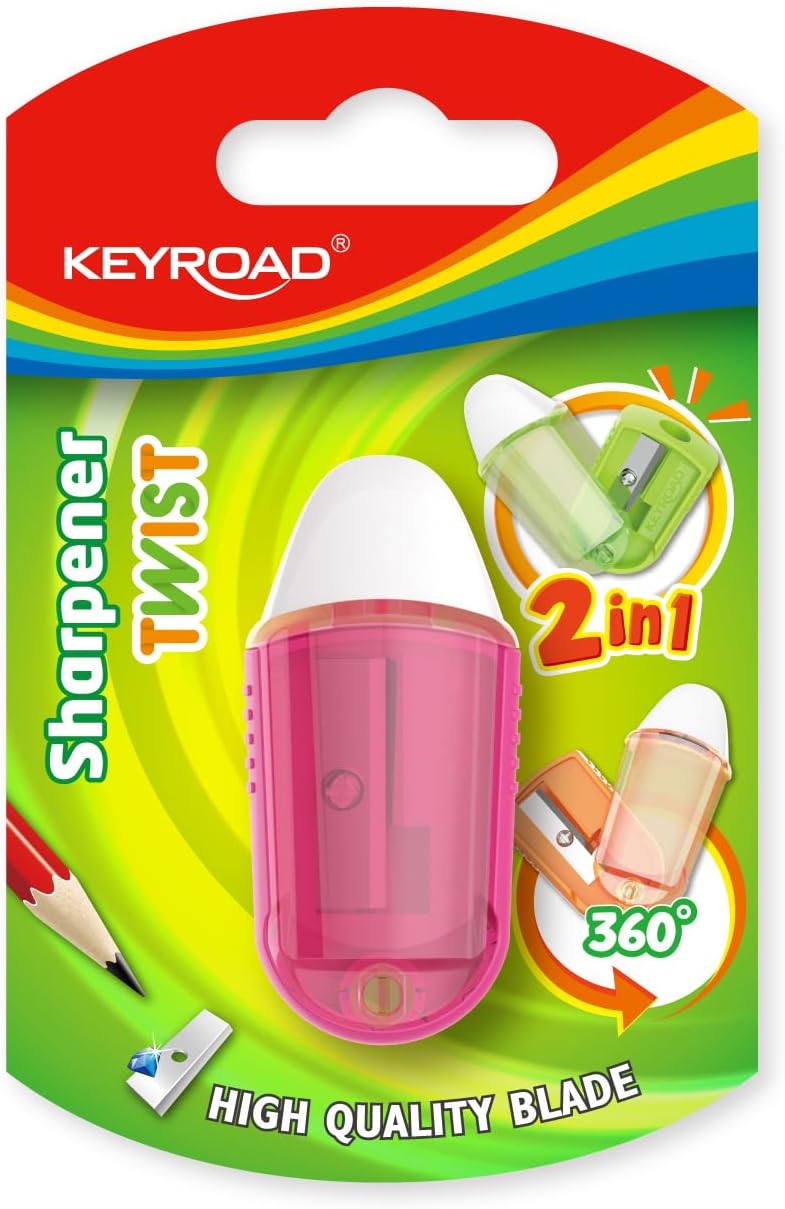 Keyroad kr970711 – Eraser with Pencil Sharpener
