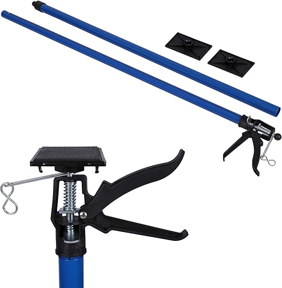 Puntello Telescopico 4 Metri - Per Edilizia E Fai Da Te | Chiuso 2.40m, Aperto 4.00m, Diametro 48mm - Foto 7