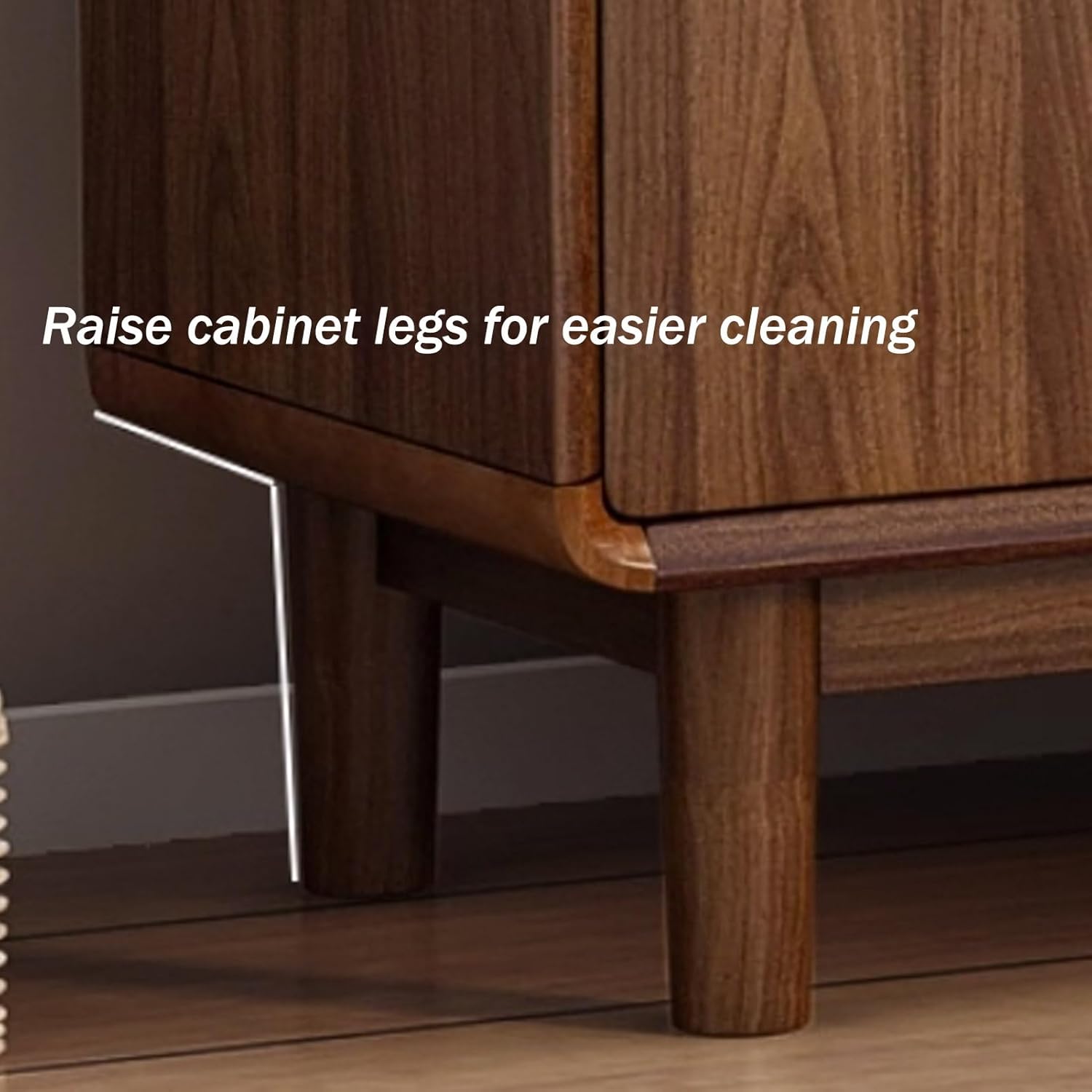 Sideboard Buffet Cabinet Sideboard with Storage, Storage Cabinet with Adjustable Shelves, Coffee Bar Cabinets Cupboard for Living Room Kitchen Entryway(80x40x95cm/31.4x15.7x37.4'')