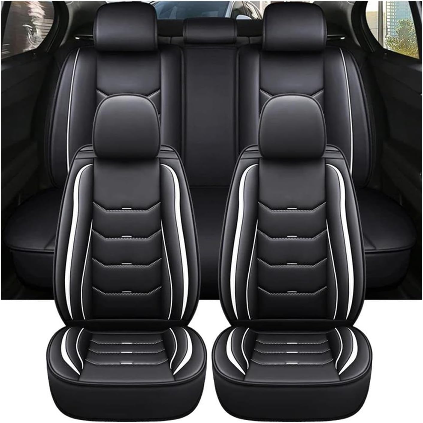 Housse de siège auto Chevrolet Cruze accessoires habitacle complet - 8