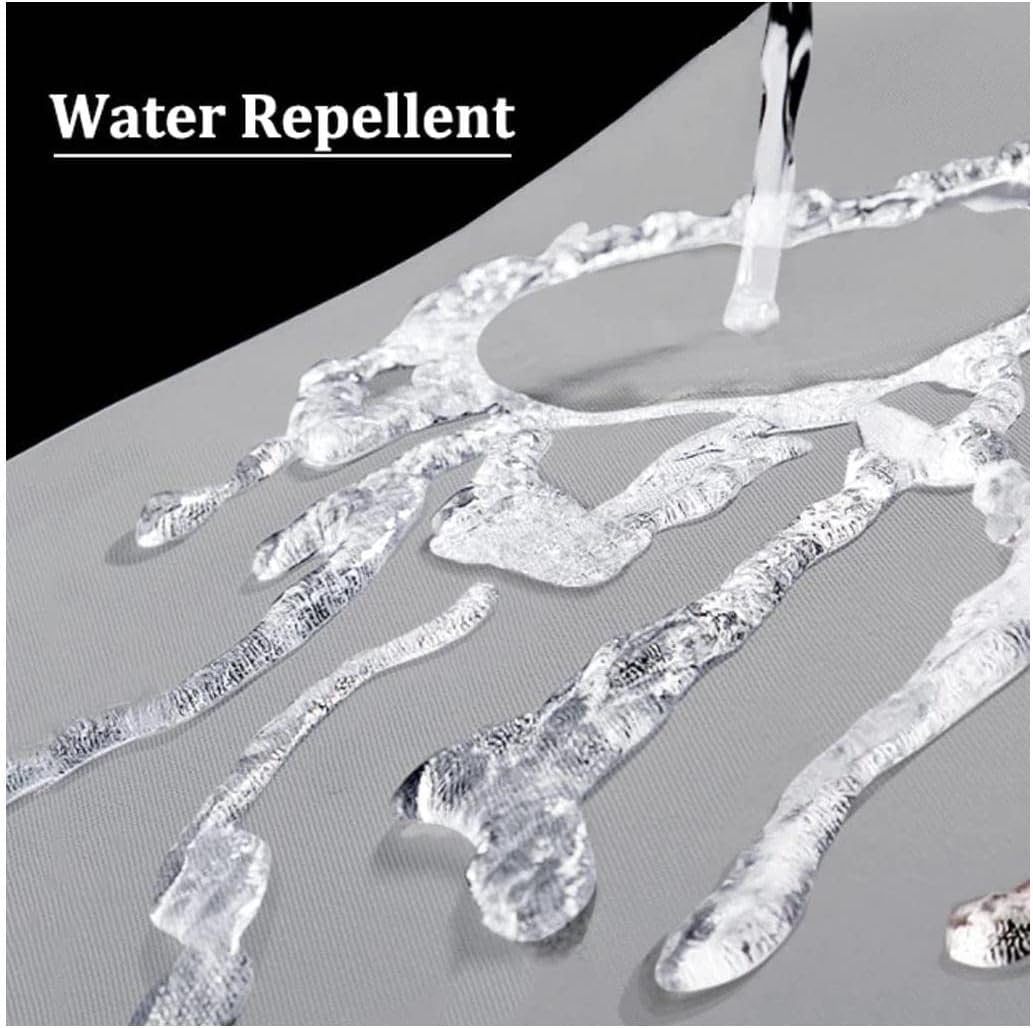 Best Shower Curtain Plant Flower Shower Curtain with Hooks and Telescopic Rod Bath Curtain Washable Shower Curtain Liner Polyester Tub Curtain Bath Decor (A1 220x200cm)
