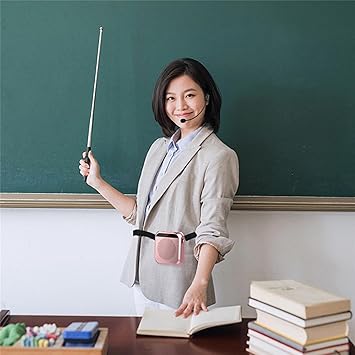 MERISHOPP Portable Voice Amplifier Booster Megaphone w/Microphone Headset White Consumer Electronics | TV Video & Home Audio | Home Speakers & Subwoofers