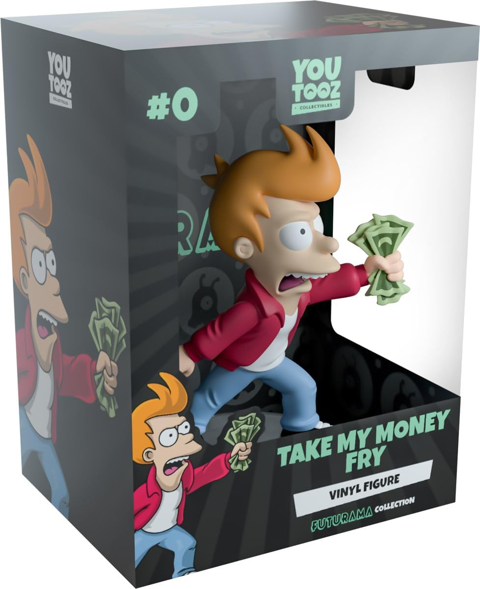 Youtooz Leela and Nibbler 4.5" Vinyl Figure, Collectible Futurama Leela & Nibbler Figure Futurama Collection