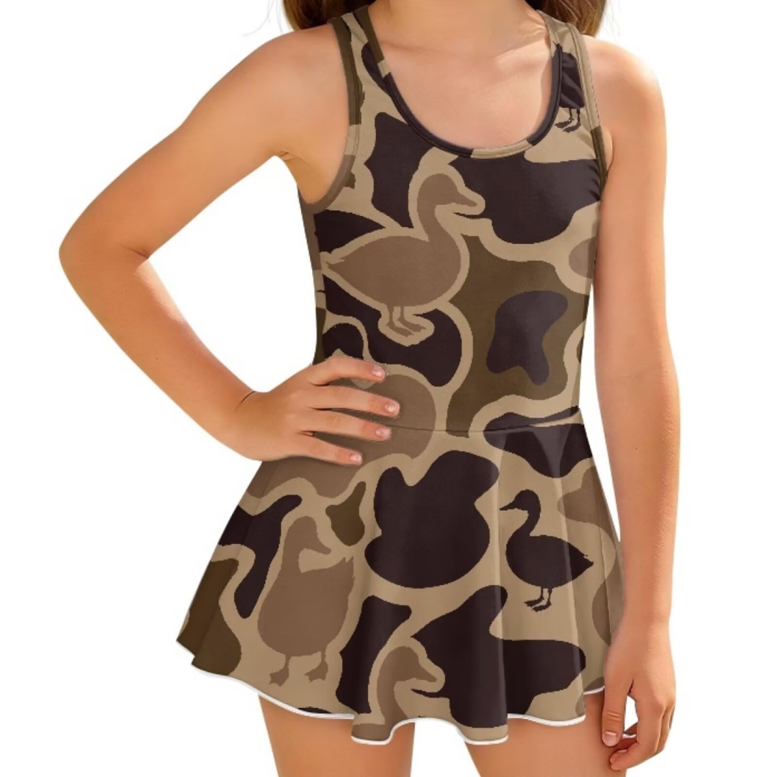 KEIAHUAN Gymnastics Leotards for Girls Sleeveless Bodysuit Dance Leotards Performance Costume