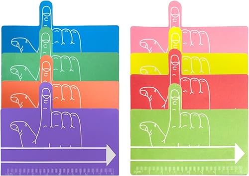 Khakho Espaciadores de dedos para niños, espaciador de un dedo, herramienta de escritura a mano, espaciadores de escritura de dedos coloridos