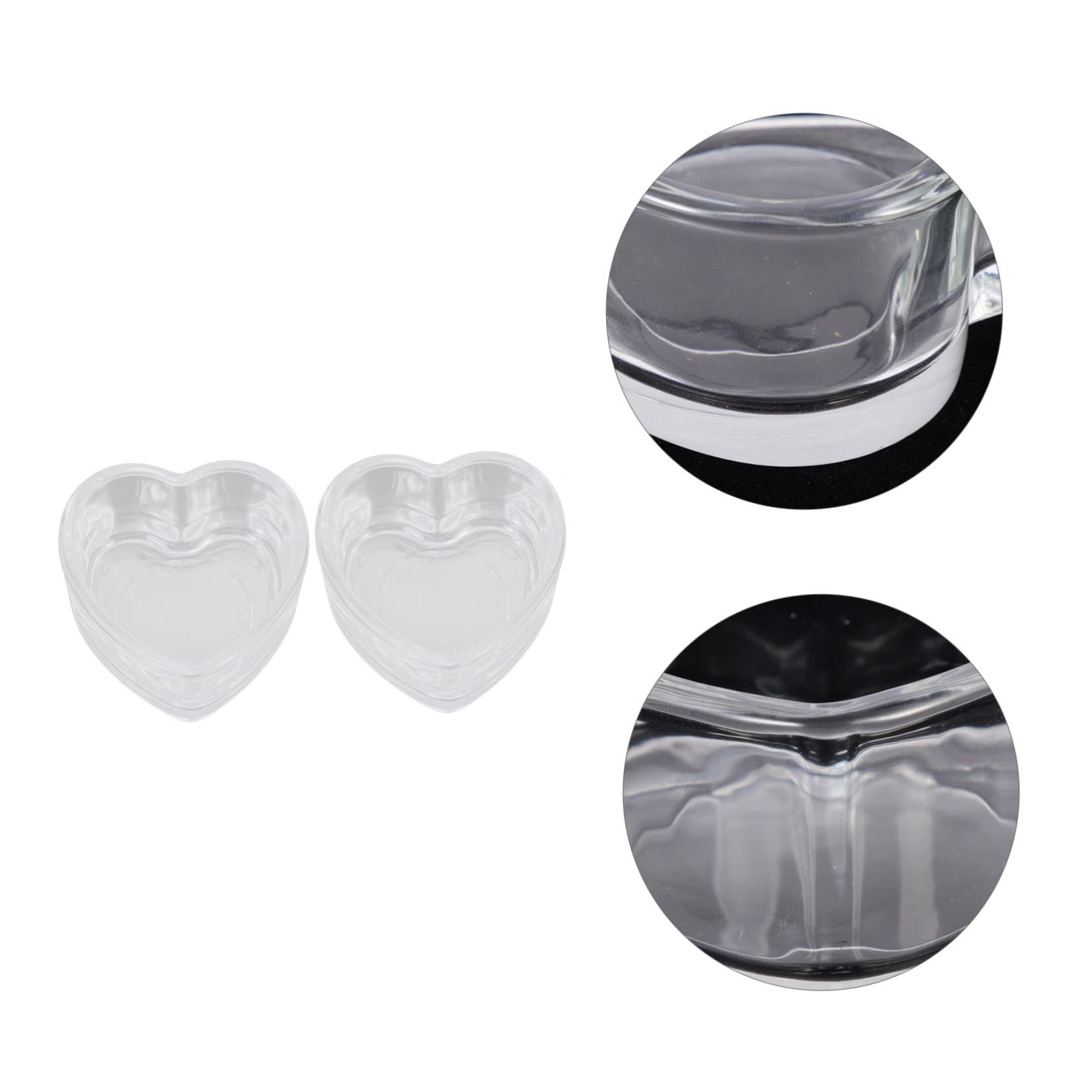 SUPVOX 8 Pz Ciotola Per Cibo Per Criceti Cavia Accessori Per Terrari Ciotola Per Topi Ciotola Per Cibo Per Porcellini D'india Ciotola Di Cibo Faraona Cibo Per Topi Transparent Bicchiere