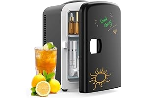 Living Enrichment Tiny Refrigerator: The Coolest Solution for Your Bedroom Essentials