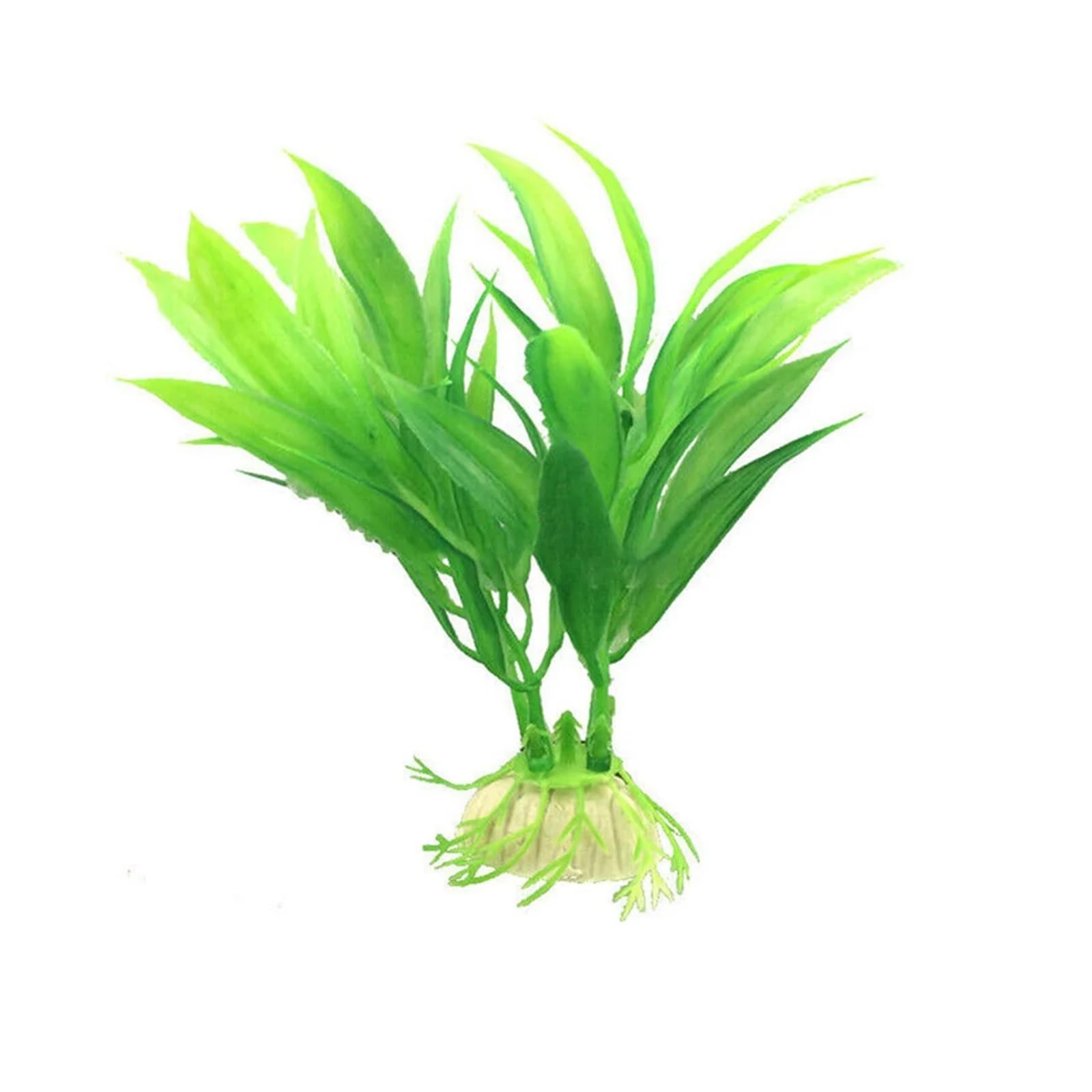 Plantas Artificiales para acuarios, Plantas Artificiales for Acuario Verde 11x2x3cm 10uds