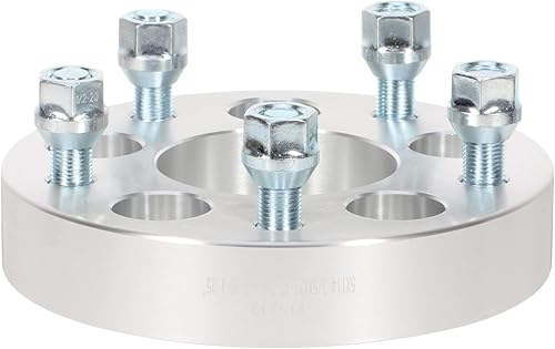 Miniatura 9 de SCITOO Espaciadores de rueda de 5 x 114.3 a 5 x 127, 5 lengüetas, 4 unidades, adaptadores de espaciadores de rueda de 1.25 pulgadas, 5x4.5 a 5x5