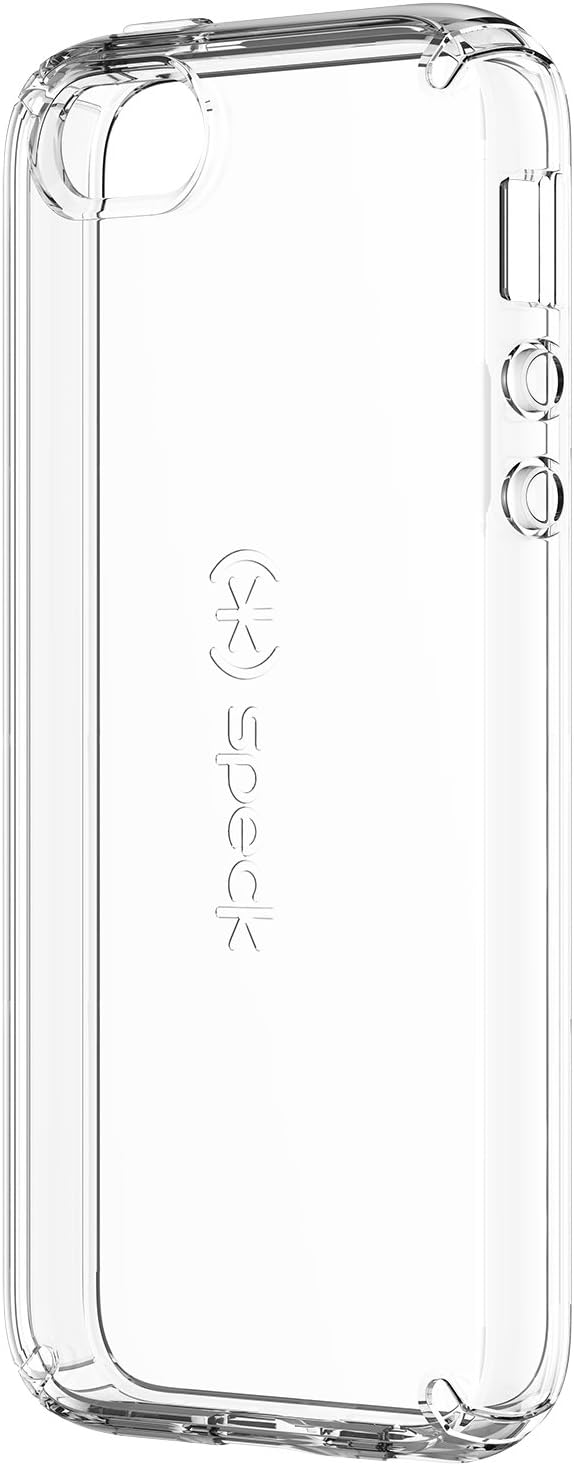 Speck Products 77157-5085 CandyShell Clear Cell Phone Case for iPhone SE/5/5S [Does NOT FIT iPhone SE 2020] - Clear