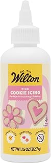 Wilton Cookie Icing - Quick, Easy-To-Use and Ready for Cake and Cookie Decorations, 9 Ounce, Pink