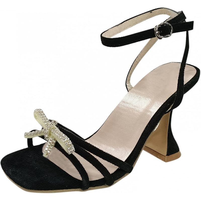 レディース いつでもポイント10倍 Qiecarnag レディース サンダル ハイヒール ピンヒール 蝶結び 可愛い ヒール シューズ オープントゥ 春夏 婦人靴 オフィス用途 サンダル 外出 通勤 コンフォート カジュアル 歩きやすい Vzvgivl0kc Www Atlifetime Com