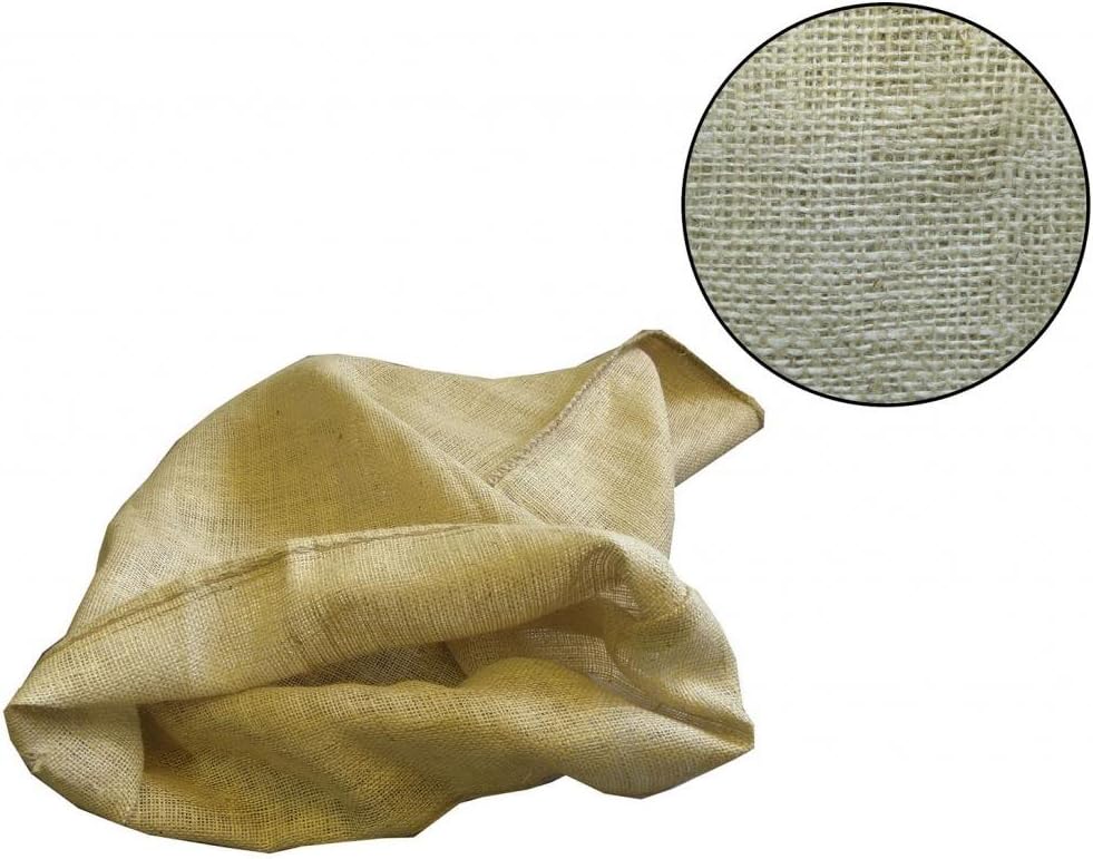 X2 LARGE JUTE HESSIAN BREATHABLE SACK POTATO ONION VEGETABLES STORAGE BAG 30kg 61 X 109cm