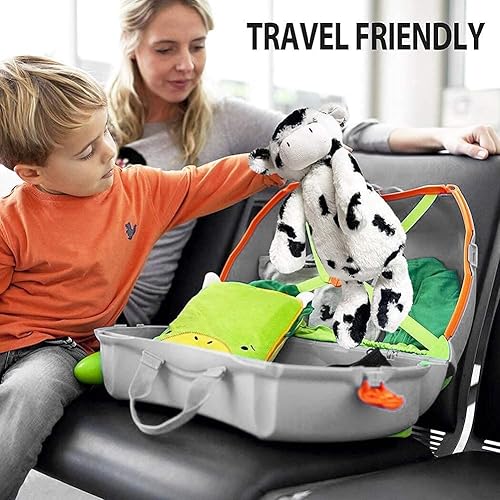 Miniatura 7 de LotFancy Animales de peluche de vaca grandes juguete de peluche de vaca Tubbie Wubbie de 16 pulgadas para bebé blanco y negro