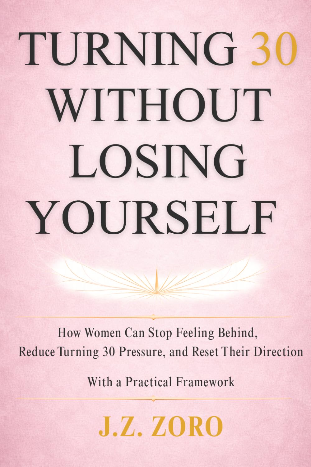 TURNING 30 WITHOUT LOSING YOURSELF: How Women Can Stop Feeling Behind, Reduce Turning 30 Pressure, and Reset Their Direction with a Practical Framework
