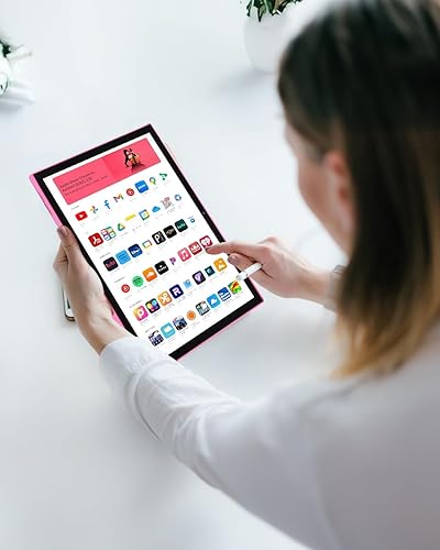 Miniatura 4 de Tablet 2 en 1 Tablet con funda para teclado, lápiz capacitivo de ratón, película protectora de pantalla táctil, tableta de 10 pulgadas, tabletas