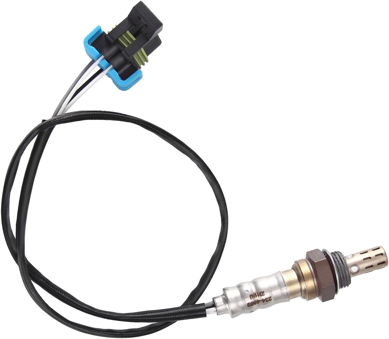 ITOM O2 Oxygen Sensor Upstream Replacement for Cadillac Escalade 2003-2006 6.0L Chevy Avalanche 2500 Express Camaro Suburban Silverado 1500 HD for GMC Yukon XL H2 Replace 234-4669 12600893 Set of 2