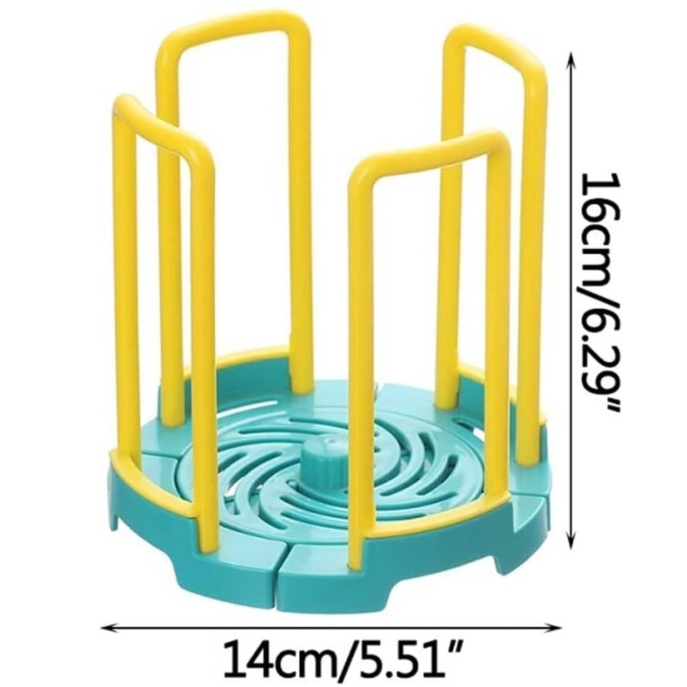 Scolapiatti Dish Rack Kitchen Multi-funzionale Bowl Utensili Da Cucina Per La Casa Storage Drain Portaposate Cucina(Yellow)